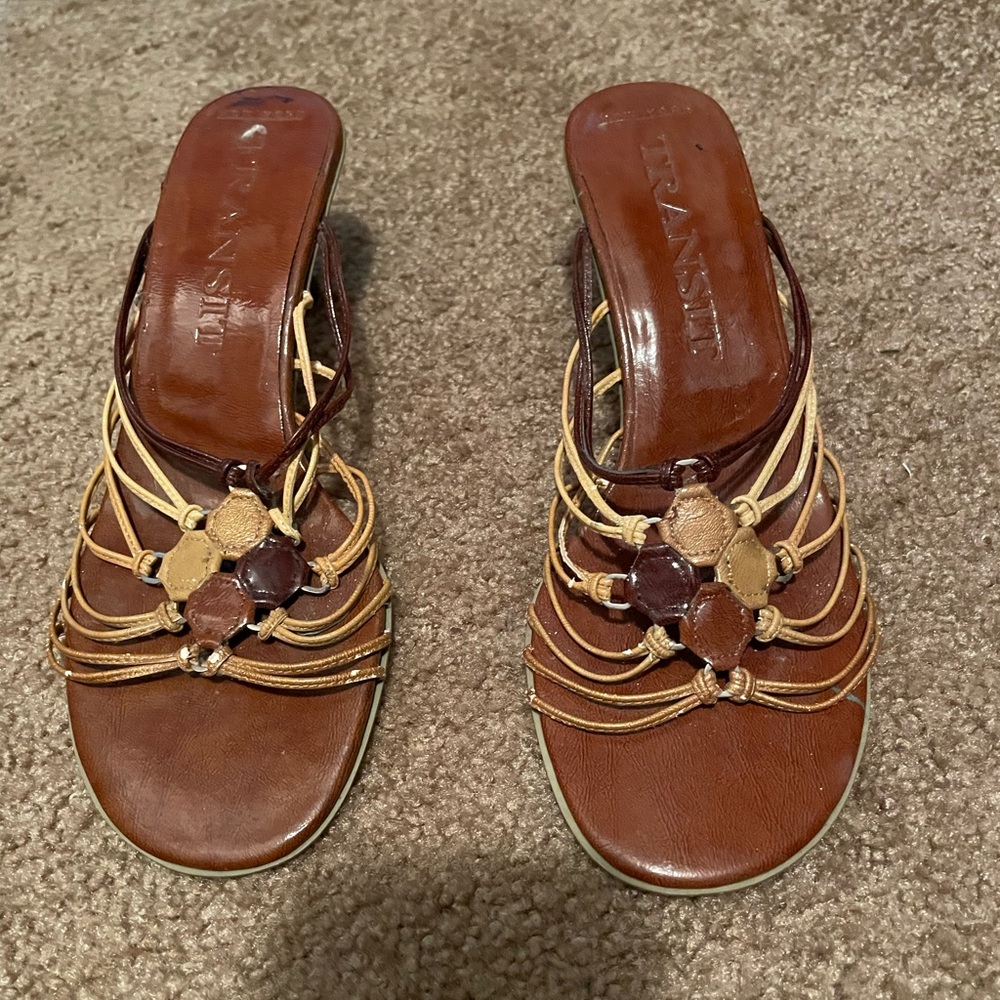 Cute “Transit” brand sandals Size 8